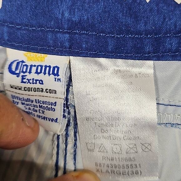 Corona Y2K Swim Trunks XL Plaid Checkered - Picture 4 of 8
